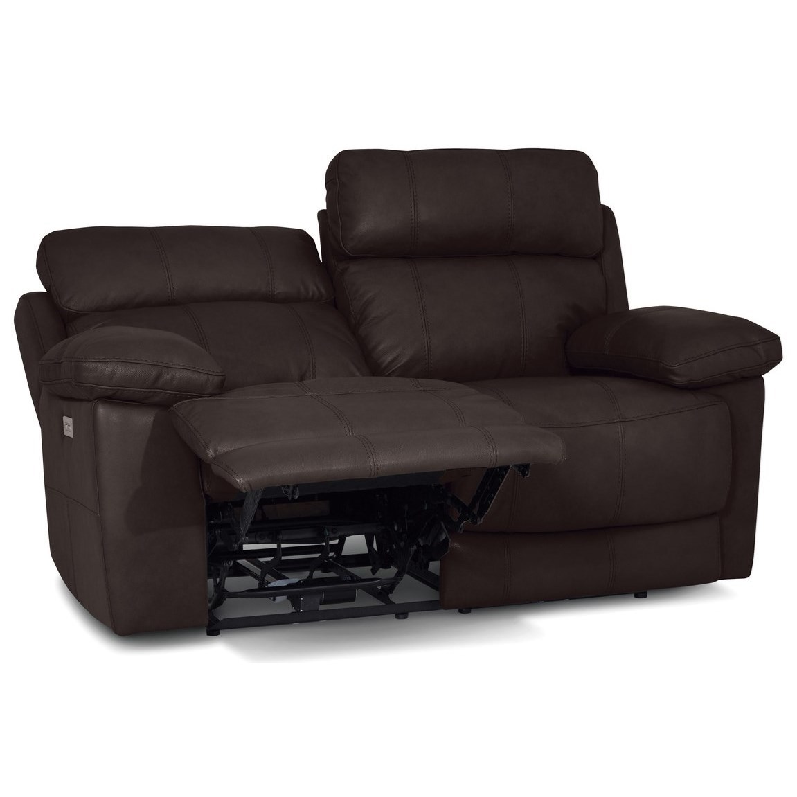 Palliser loveseat sales recliner